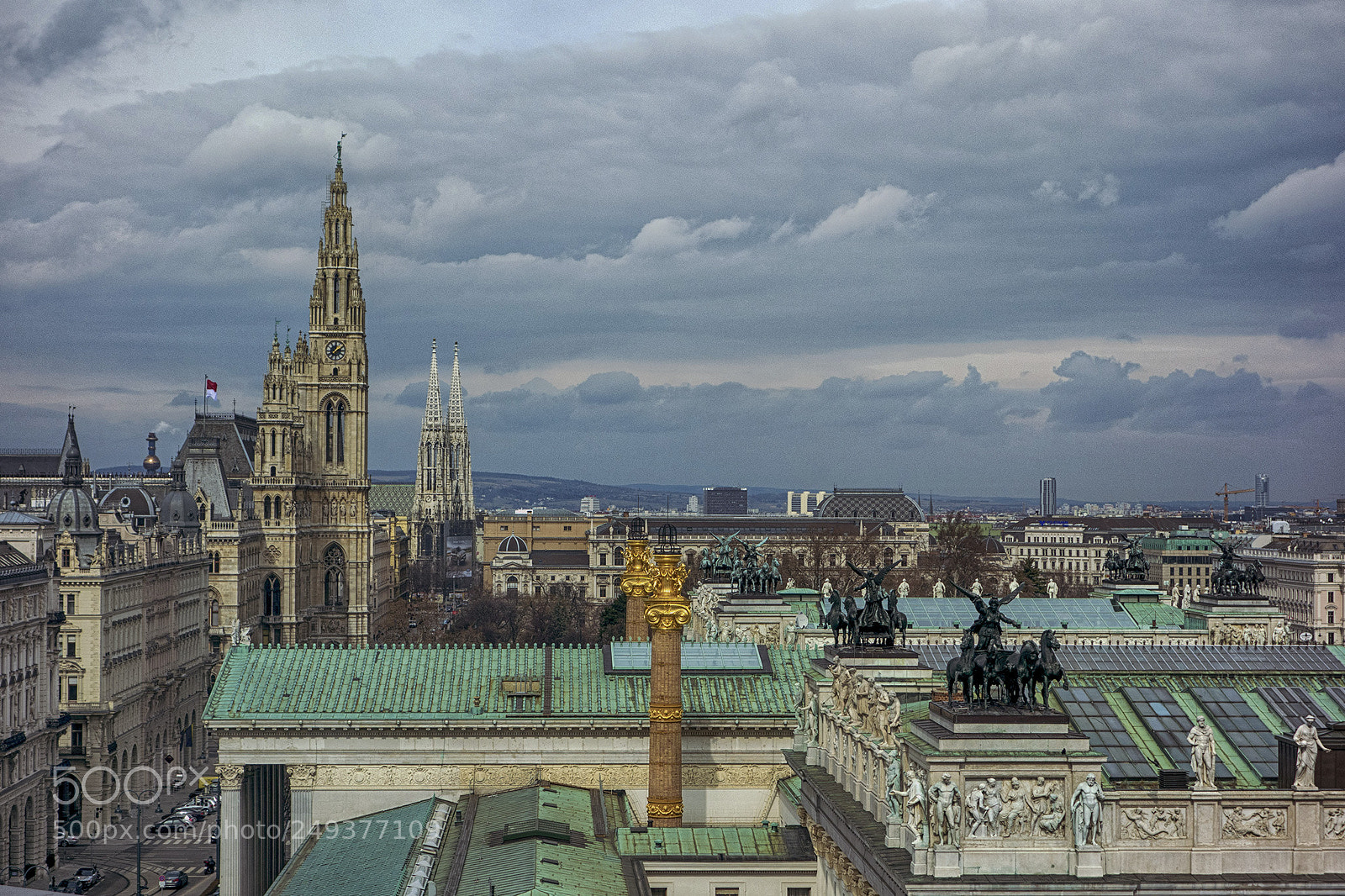 Sony Cyber-shot DSC-RX100 sample photo. Vienna roofs photography