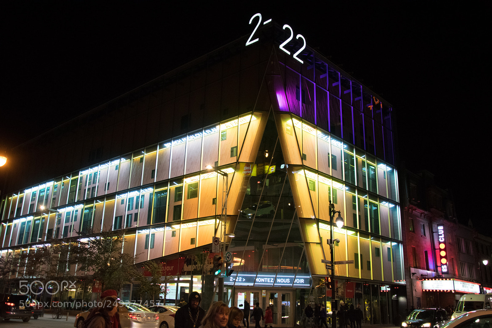 Nikon D5300 sample photo. Montreal by night in photography