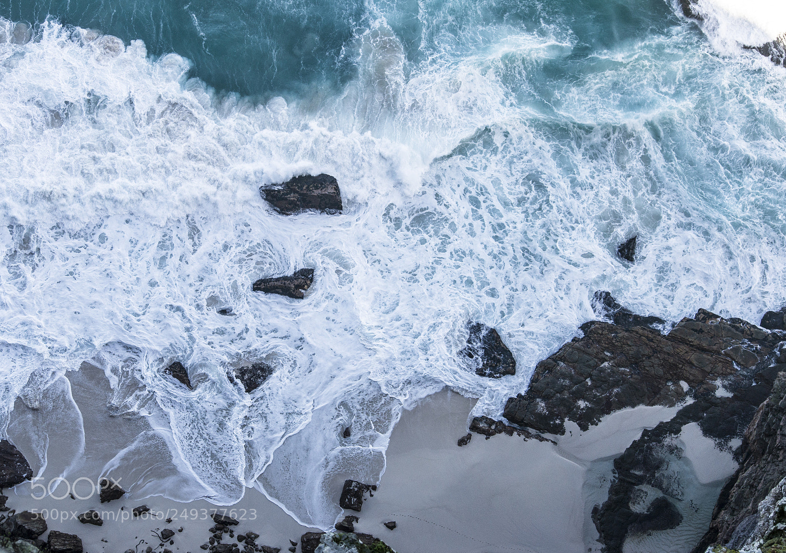 Nikon D3100 sample photo. Waves photography
