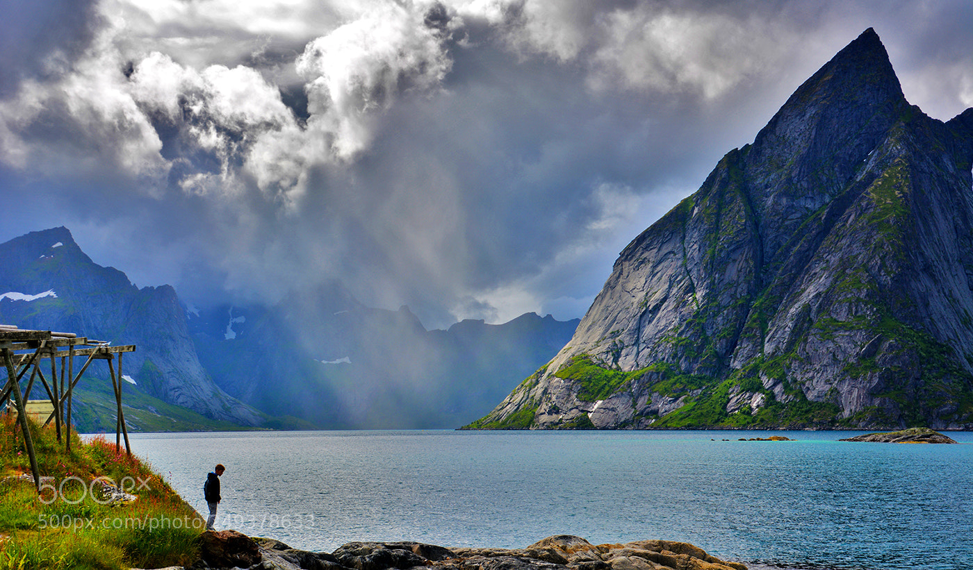 Nikon D5200 sample photo. Enjoying lofoten photography