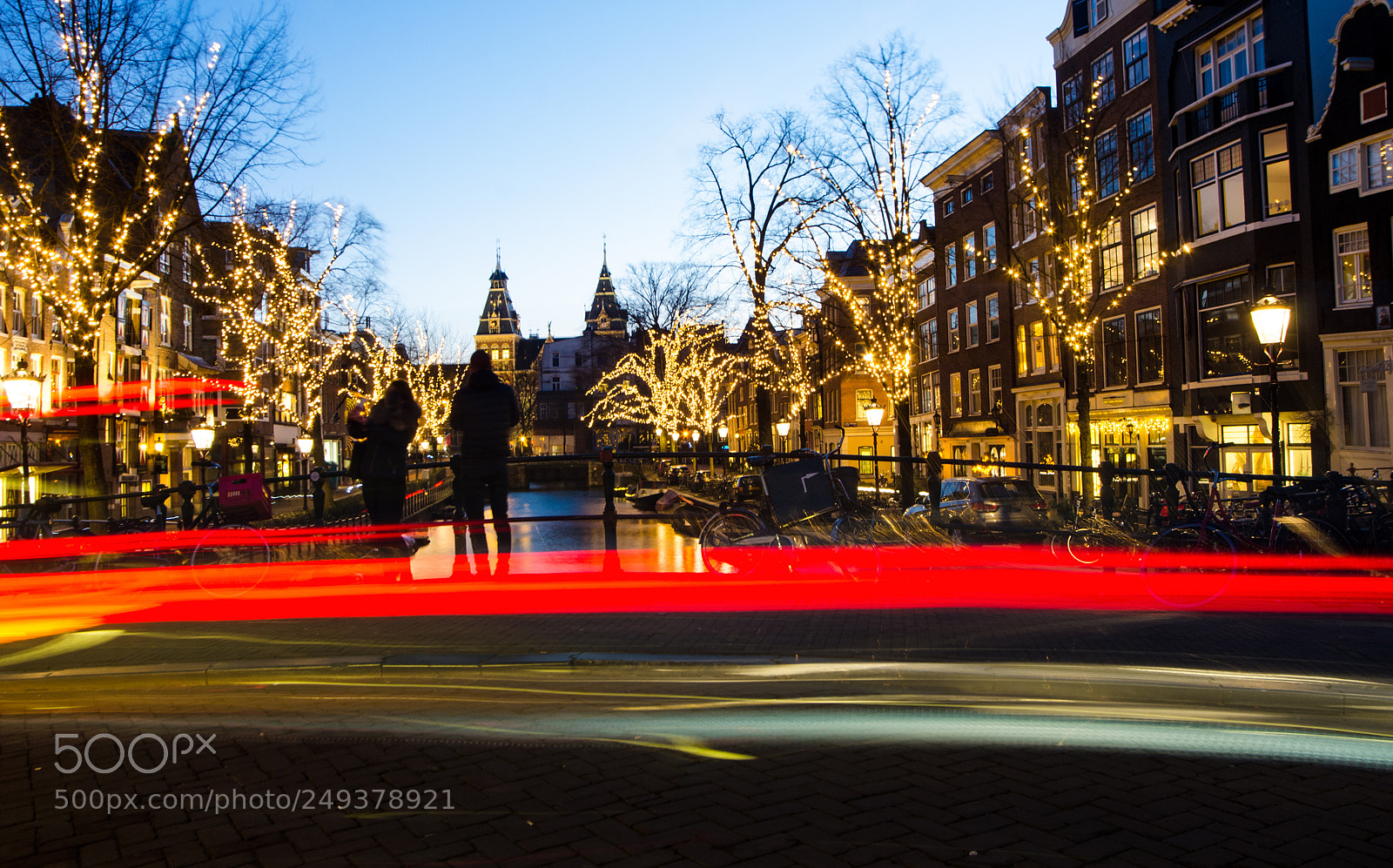 Nikon D7000 sample photo. Bicycle at night amsterdam photography
