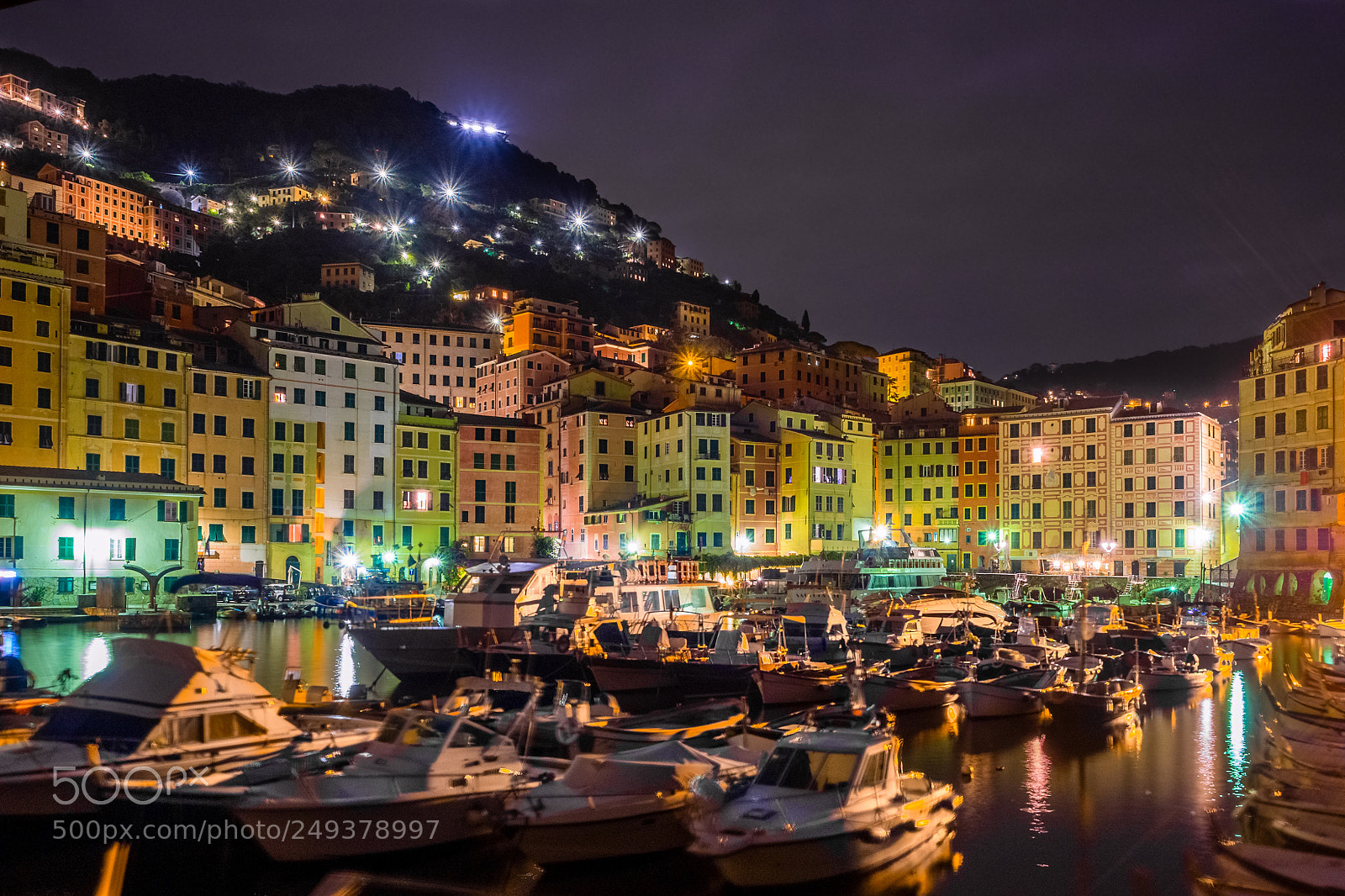 Olympus OM-D E-M5 sample photo. Harbour in camogli at photography