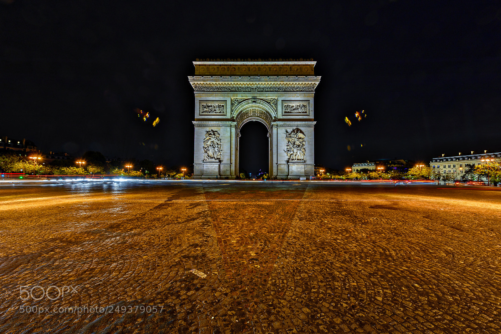 Nikon D810 sample photo. Arc de triomphe paris photography