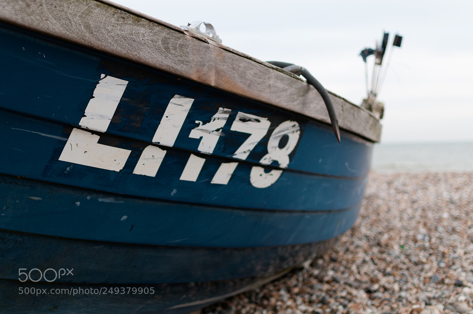 Nikon D300 sample photo. Blue boat on the photography