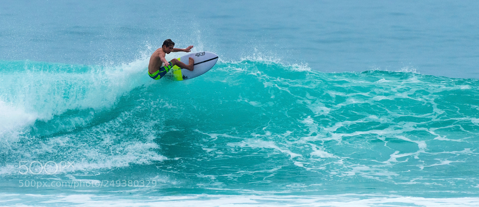 Nikon D810 sample photo. Boy surfing a wave photography
