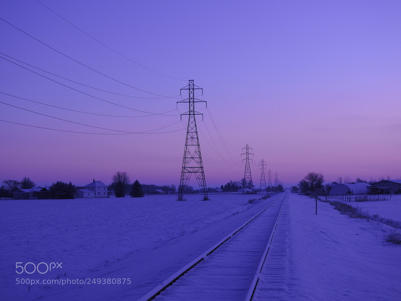 Nikon Coolpix P900 sample photo. Winter landscape photography