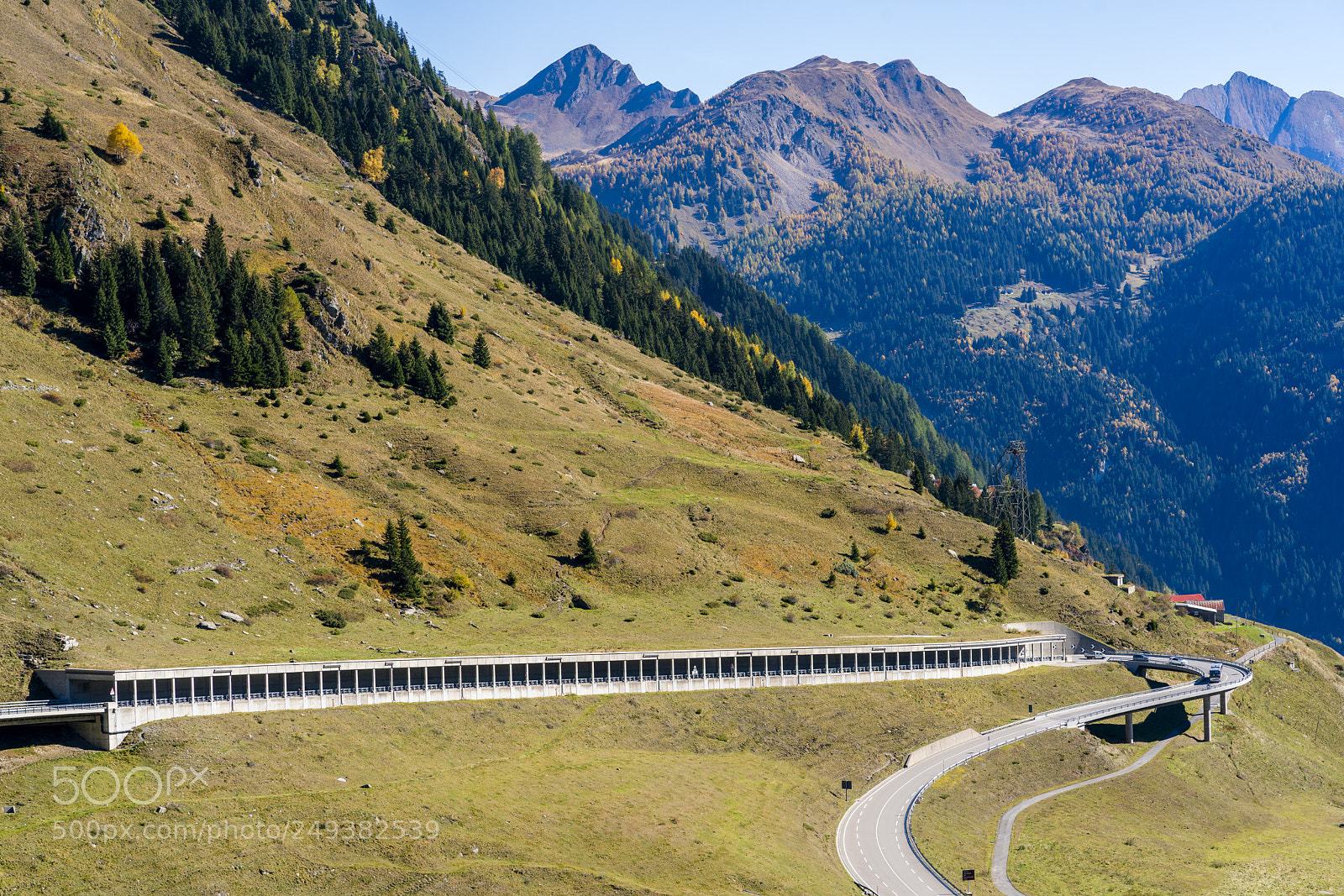 Sony a7R II sample photo. Pass tremola in switzerland photography