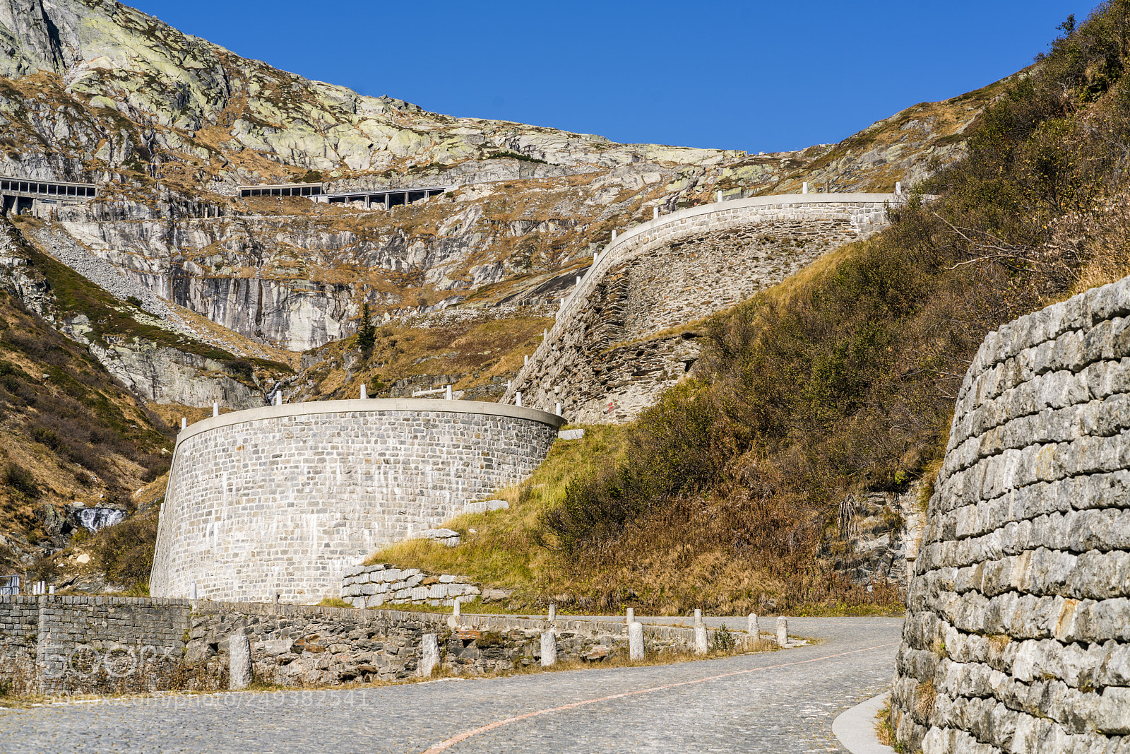 Sony a7R II sample photo. Pass tremola in switzerland photography