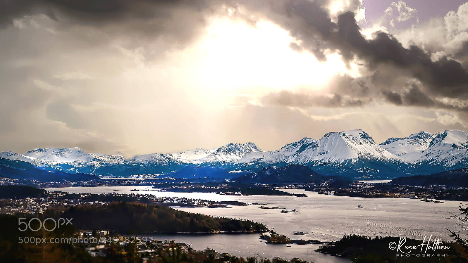 Nikon D5100 sample photo. The alps of norway photography