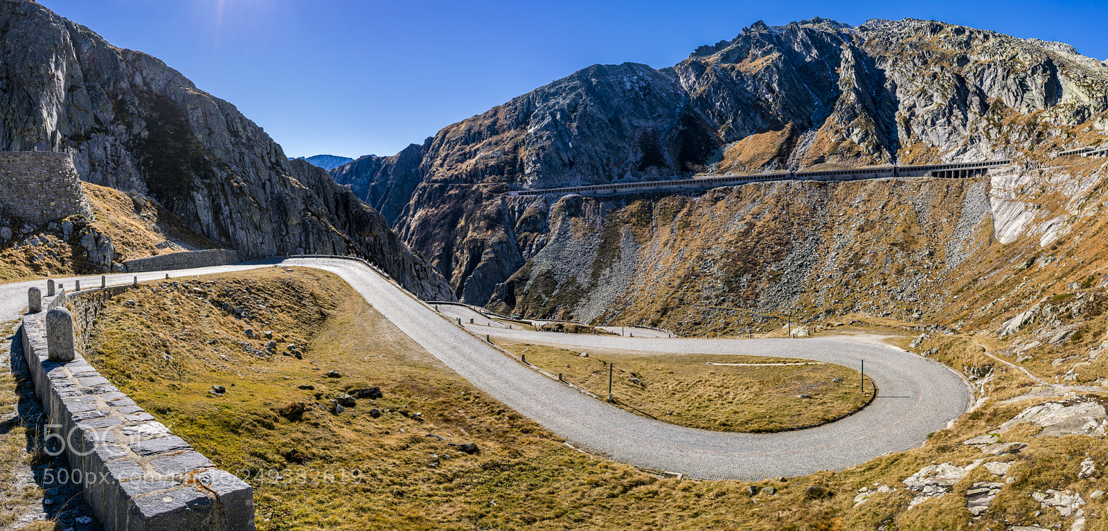 Sony a7R II sample photo. Pass tremola in switzerland photography