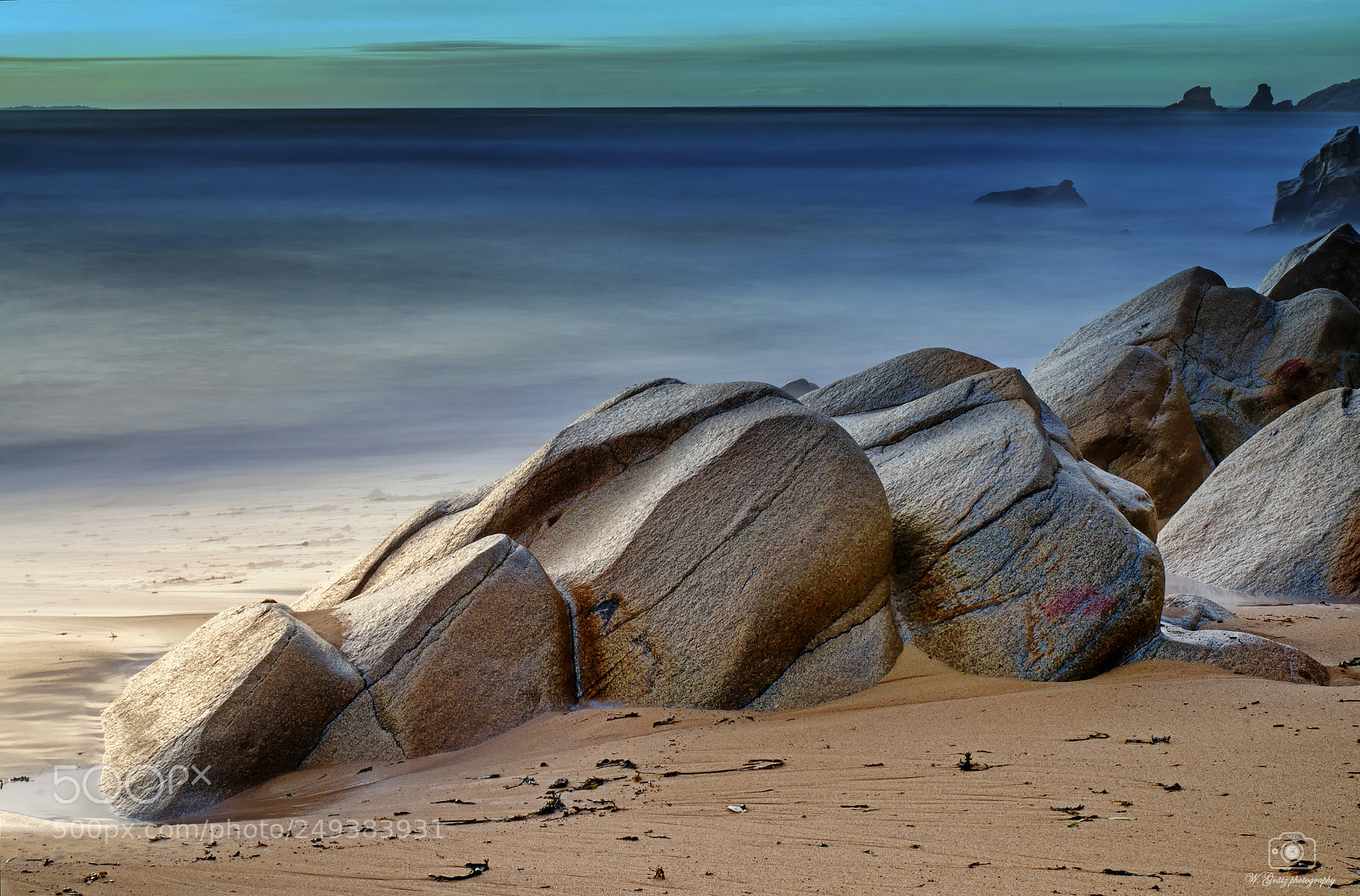 Nikon D7000 sample photo. Coast in blue photography