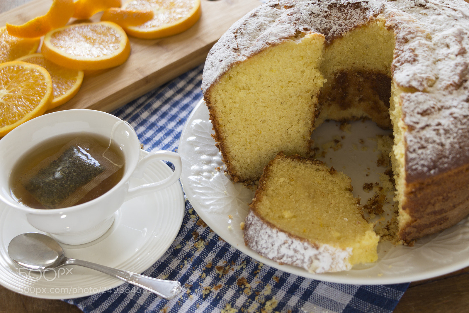 Canon EOS 700D (EOS Rebel T5i / EOS Kiss X7i) sample photo. Orange cake photography