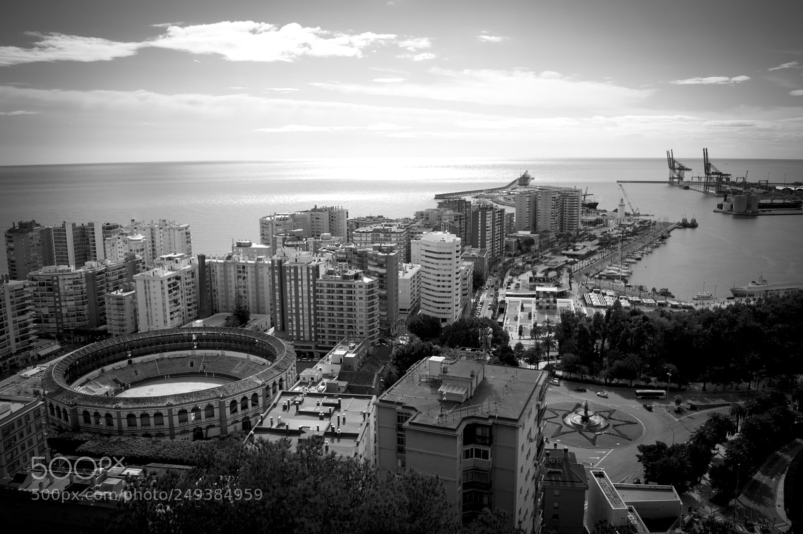 Nikon D3200 sample photo. Mlaga y puerto o photography