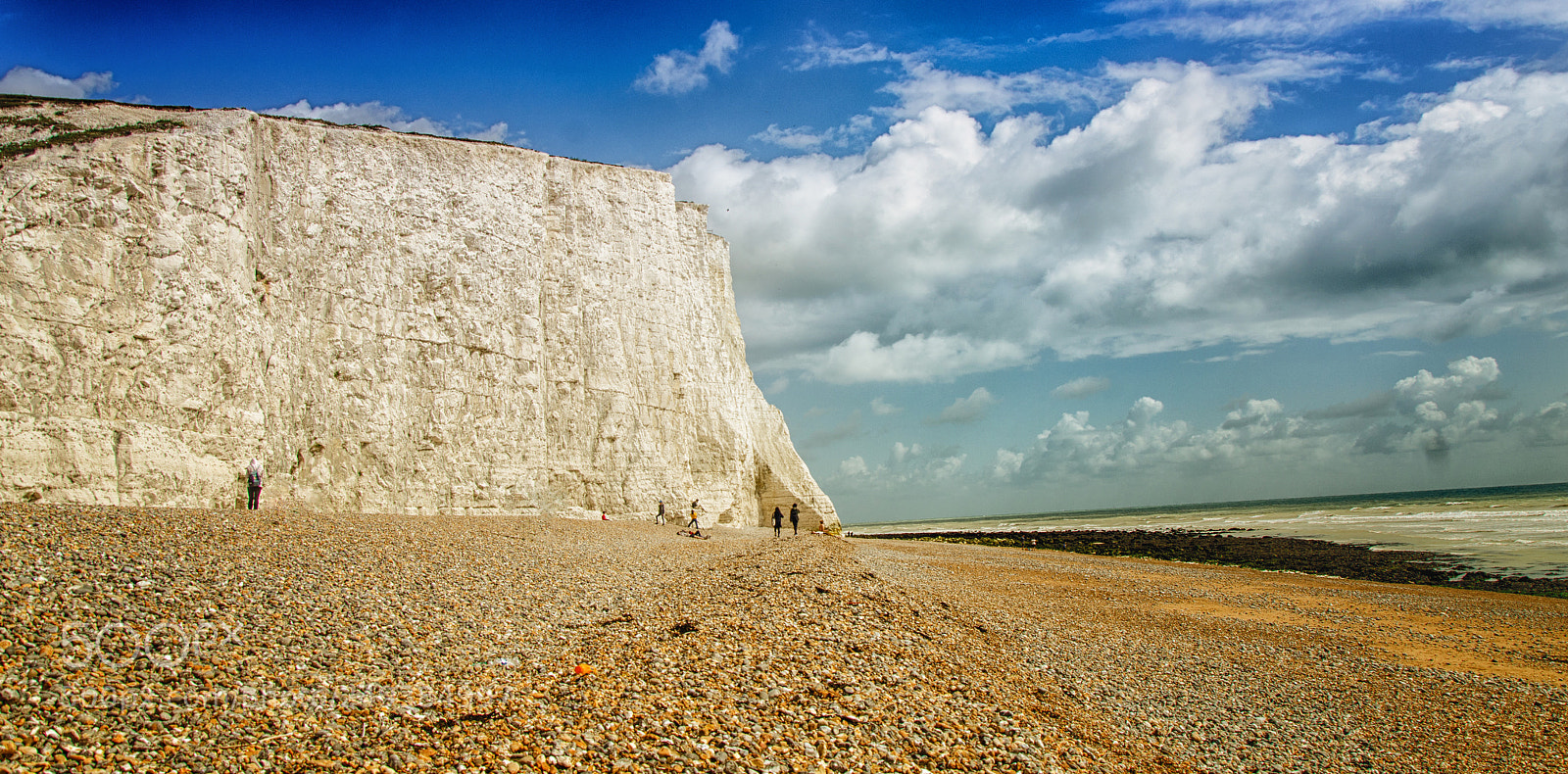 Nikon D7000 sample photo. White english cliffs photography