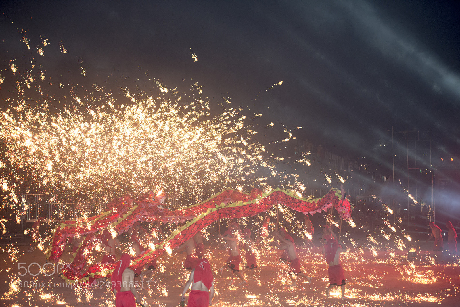 Nikon D800 sample photo. Fire dragon photography