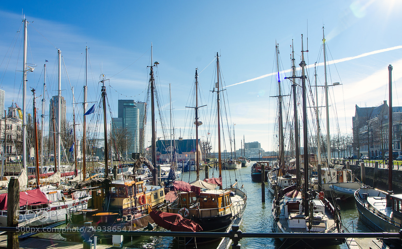 Nikon D7000 sample photo. Ship port of rotterdam photography