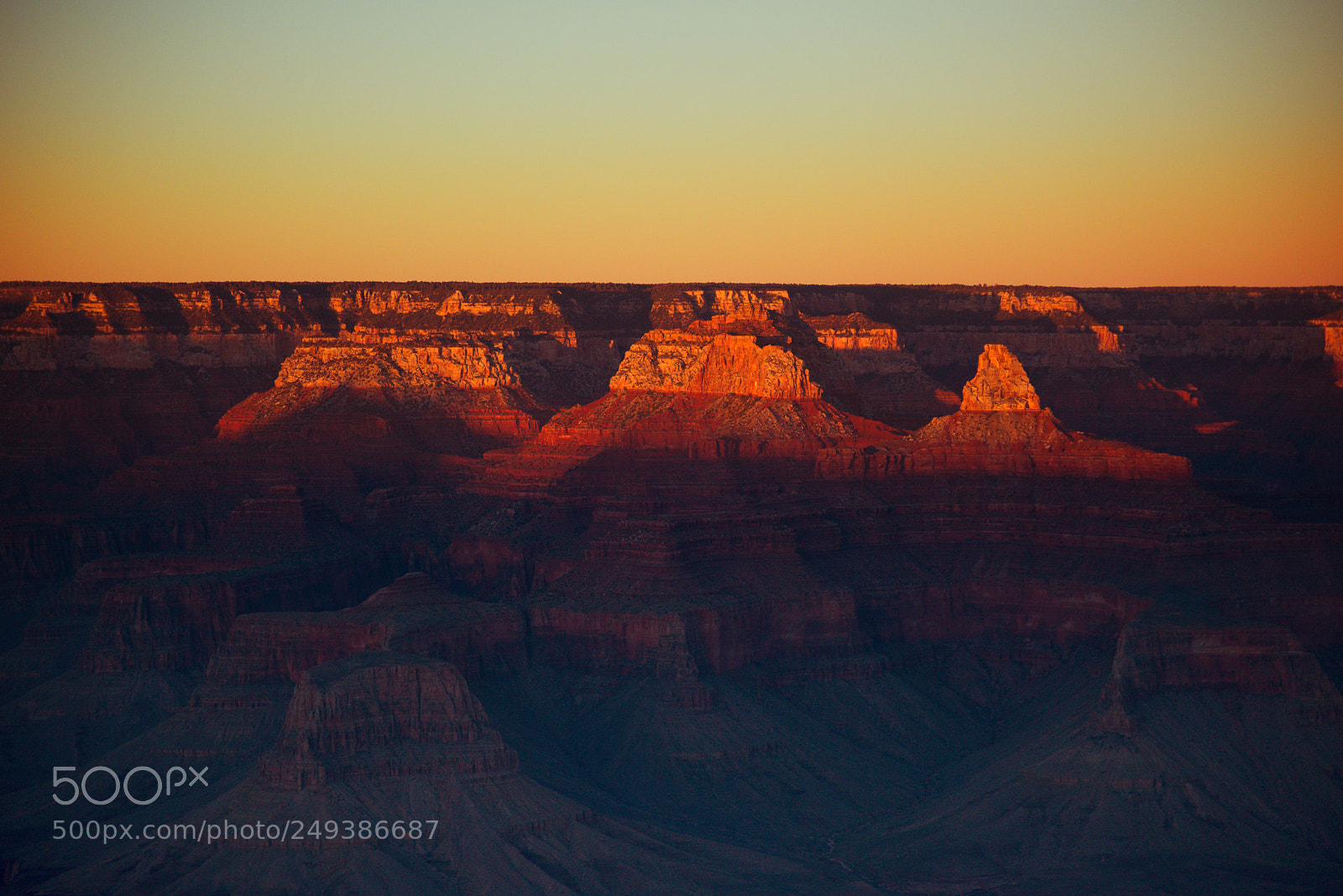 Nikon D810 sample photo. Grand canyon sunset photography
