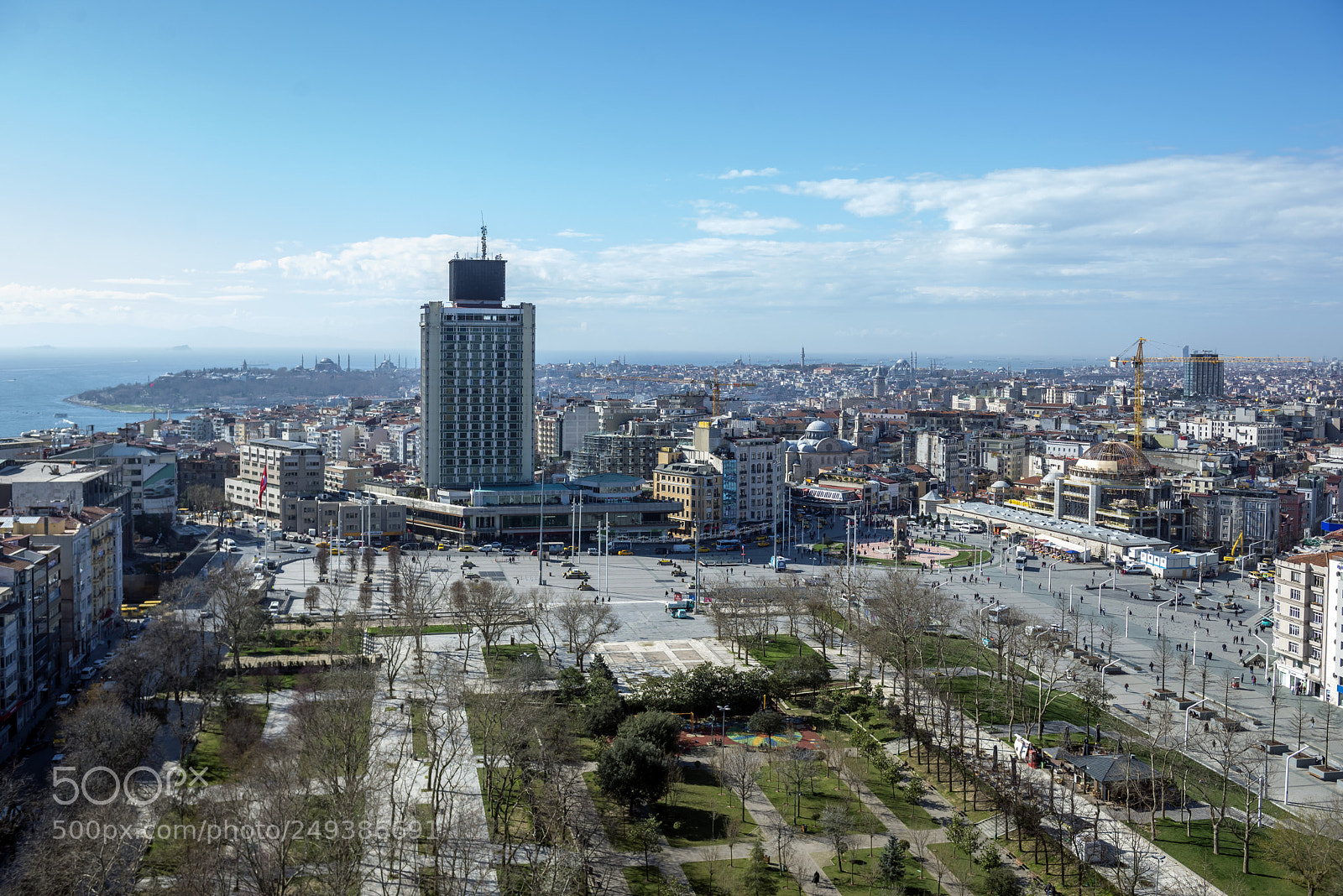 Nikon D610 sample photo. Gezi park view, istanbul photography