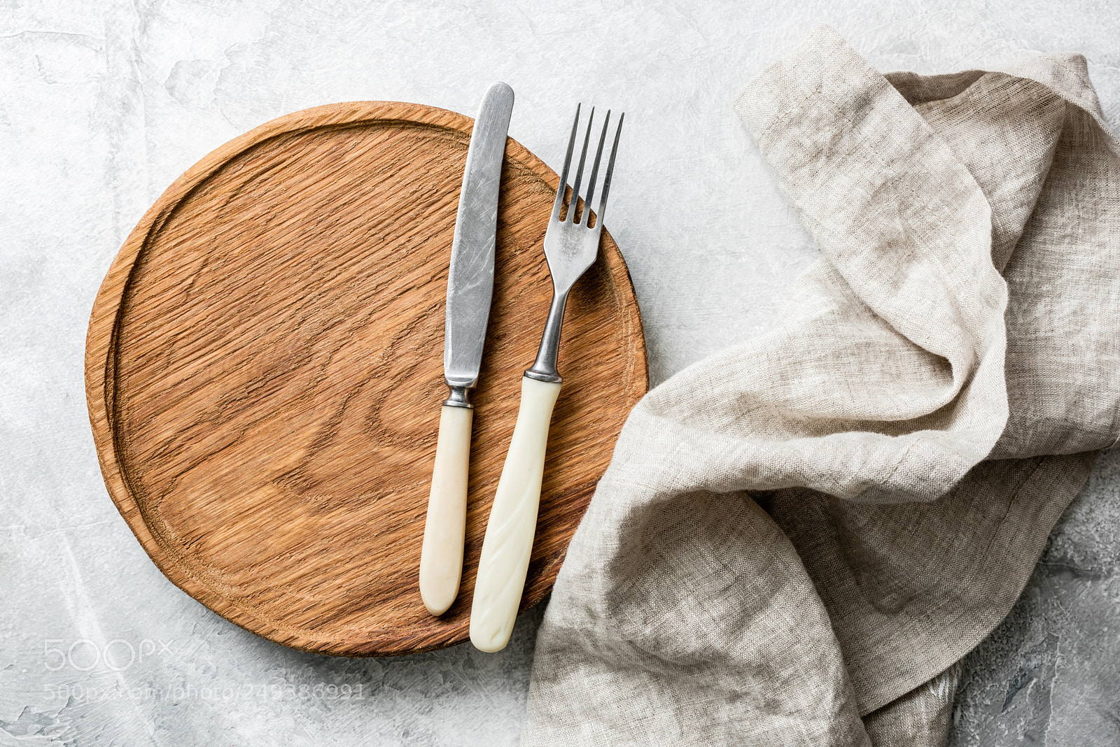 Nikon D810 sample photo. Rustic table setting with photography