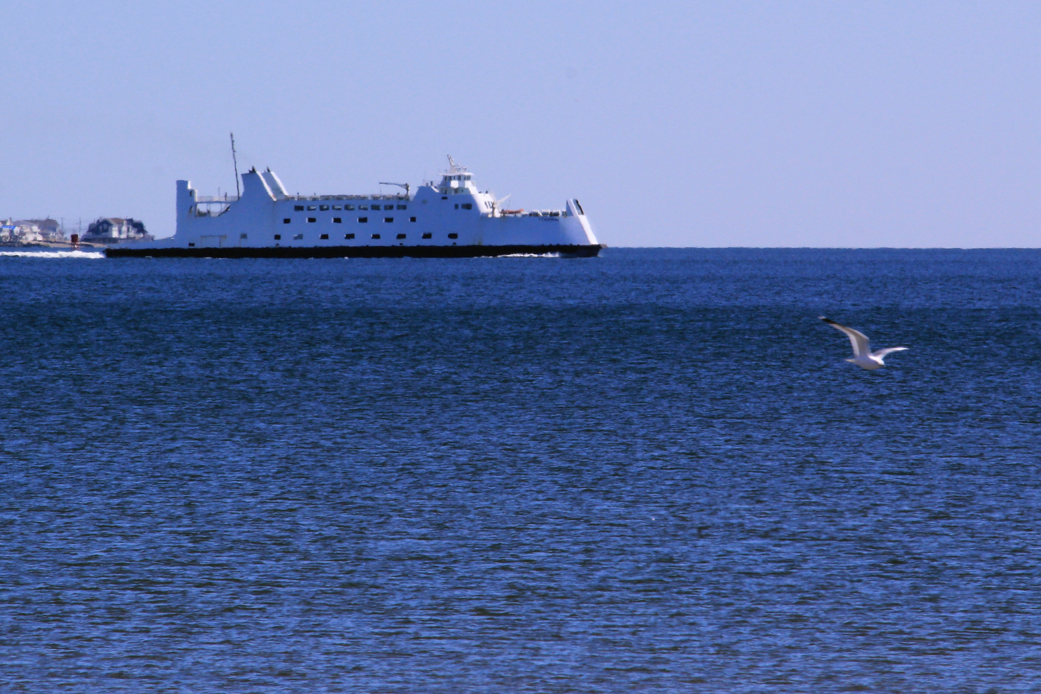 Canon EF-S 55-250mm F4-5.6 IS STM sample photo. Bridgeport ferry photography