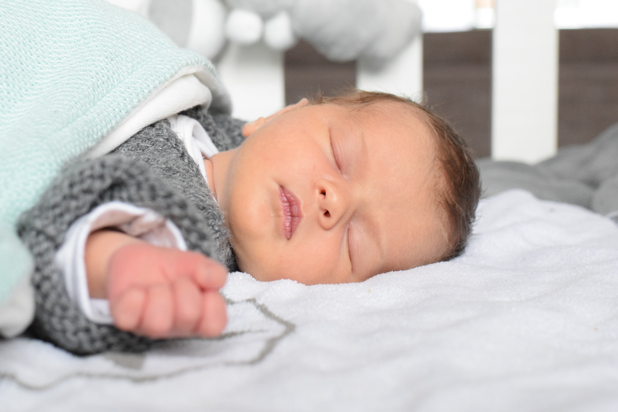 Nikon AF-S Nikkor 50mm F1.8G sample photo. Newborn photography