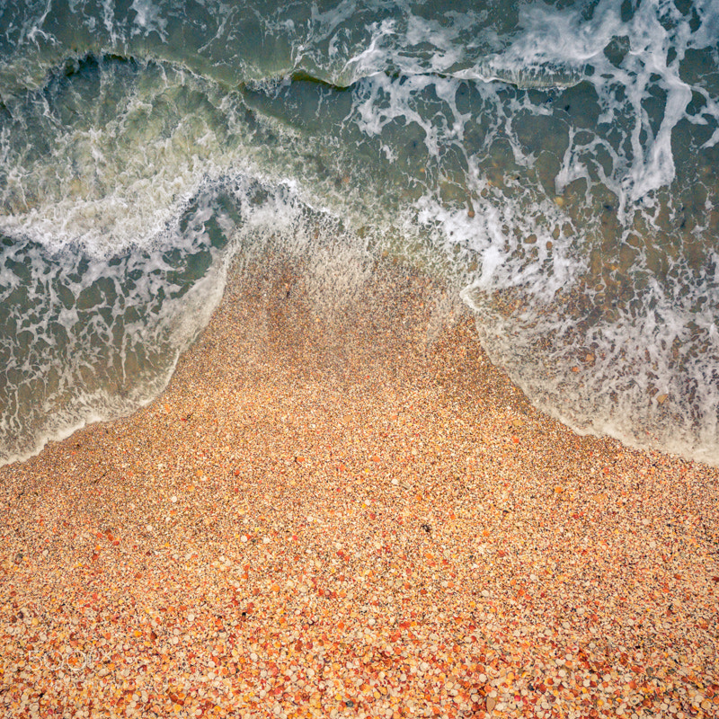 DJI FC220 sample photo. La plage de coquillages photography