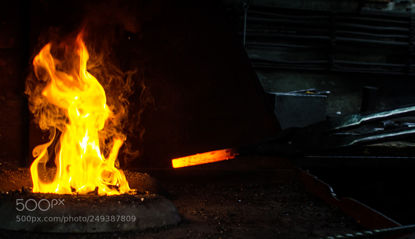 Nikon D7000 sample photo. Blacksmith at work photography