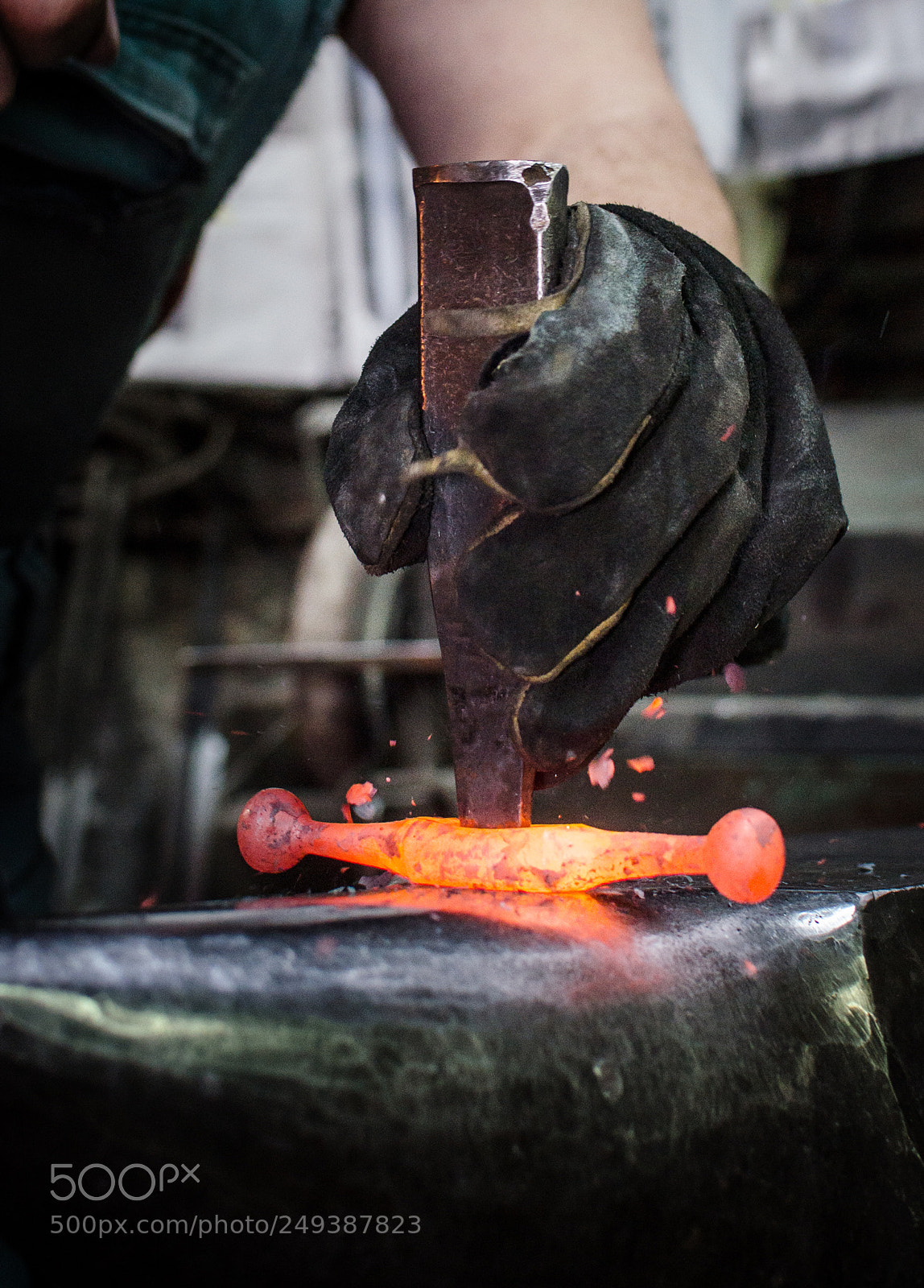 Nikon D7000 sample photo. Blacksmith at work photography
