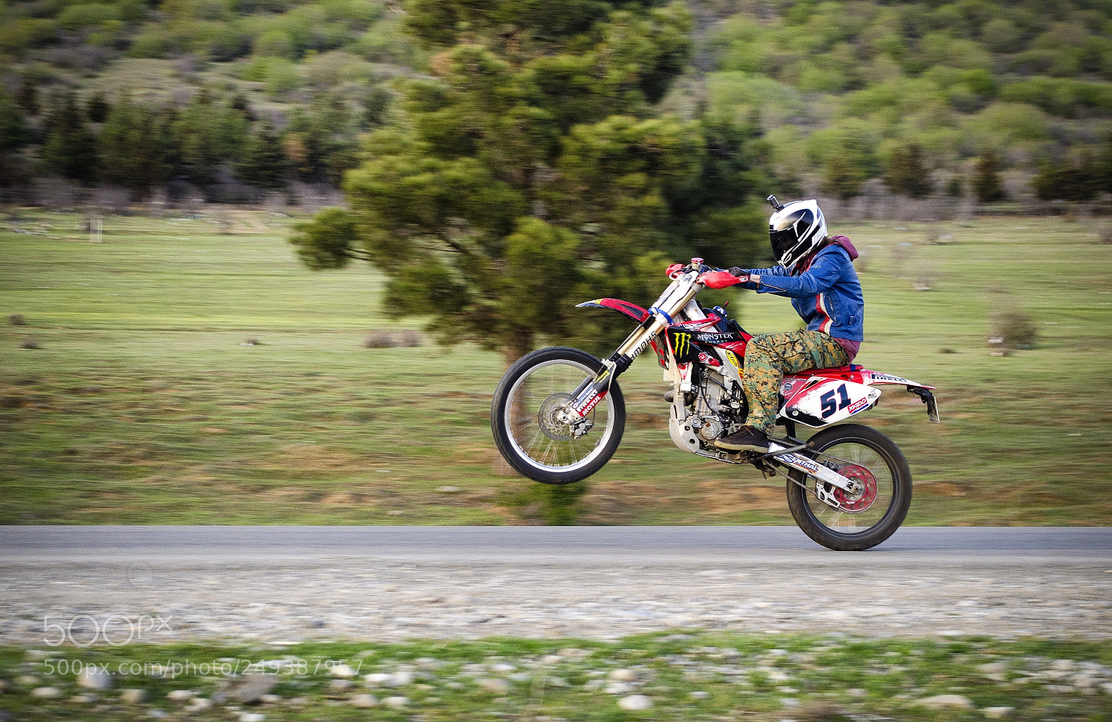 Nikon D5100 sample photo. Biker photography