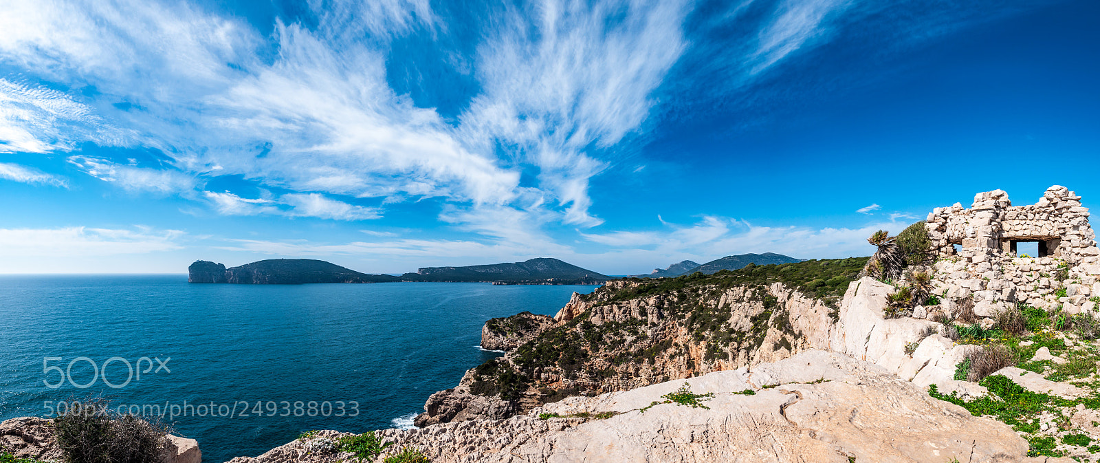 Nikon D90 sample photo. Panoramic landscape of sardinian photography