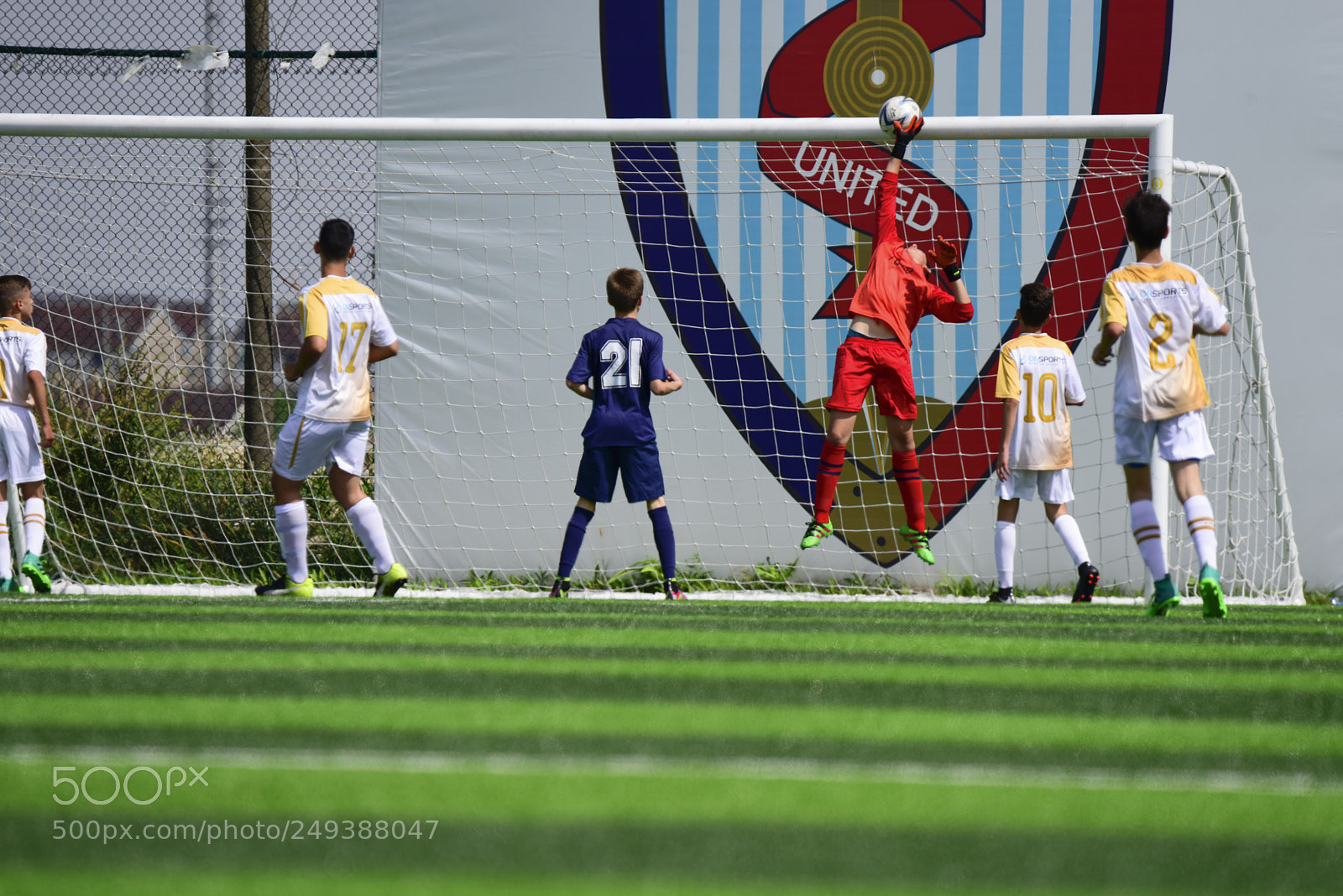 Nikon D810 sample photo. Goalkeeper photography