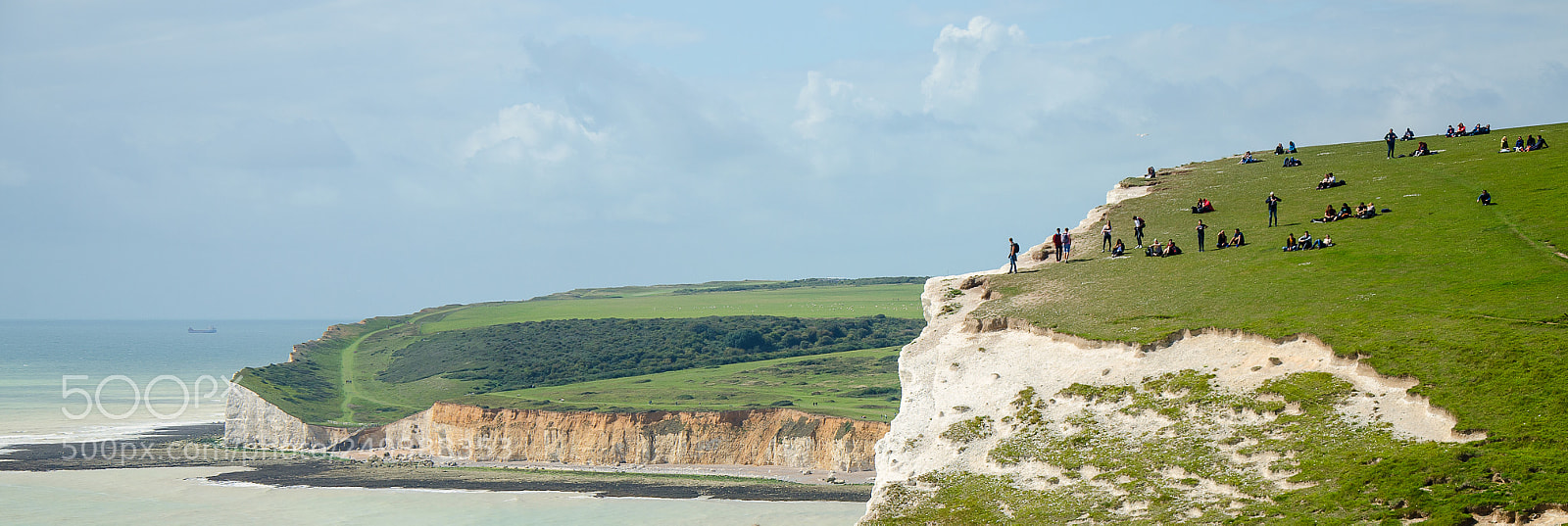 Nikon D7000 sample photo. English cliffs of seven photography