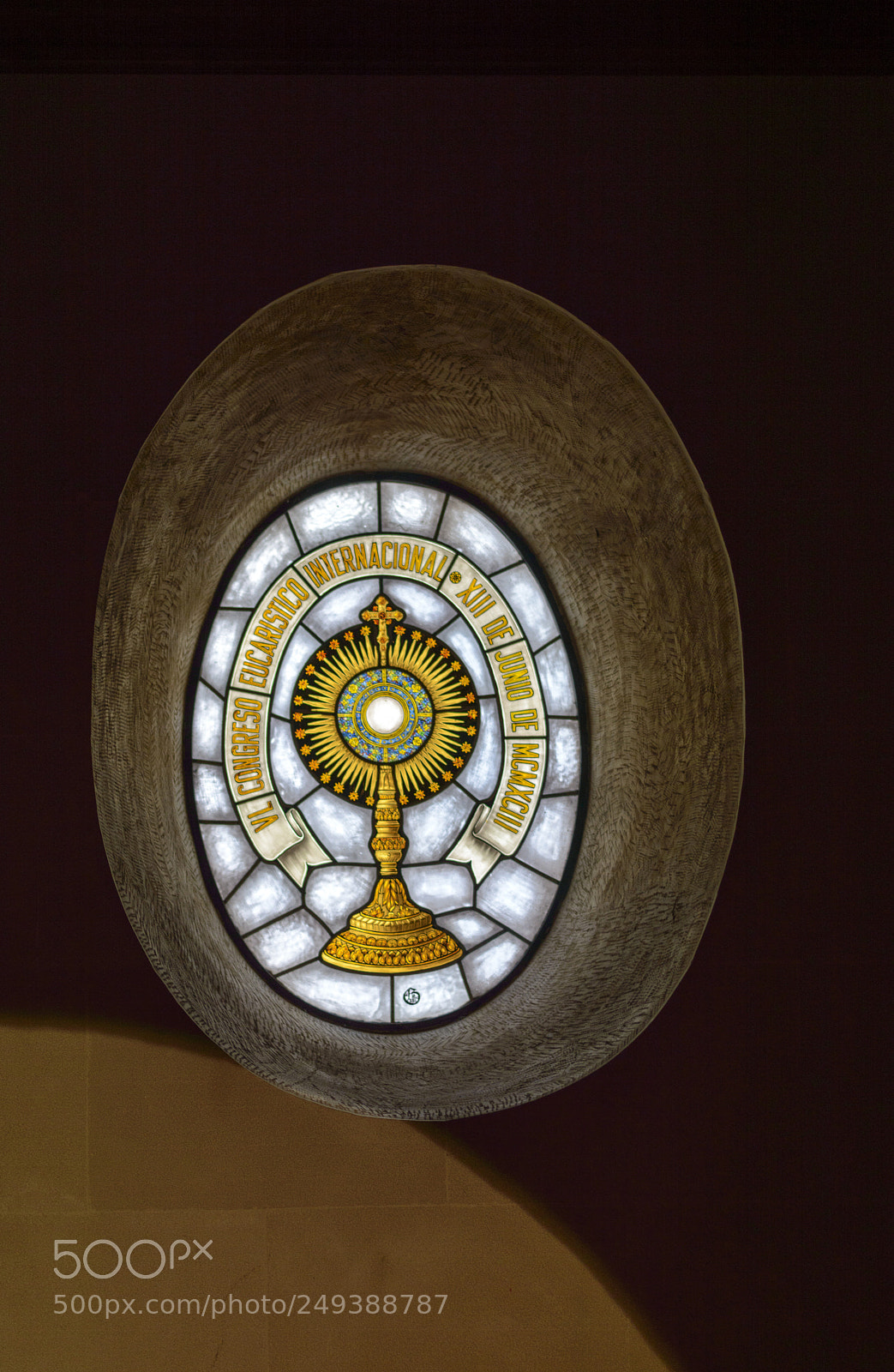 Nikon D3200 sample photo. Vidriera iglesia santiago de photography