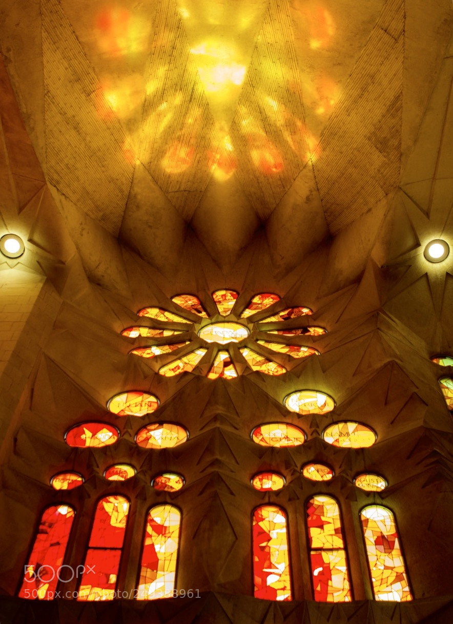 Canon EOS 60D sample photo. Sagrada familia photography