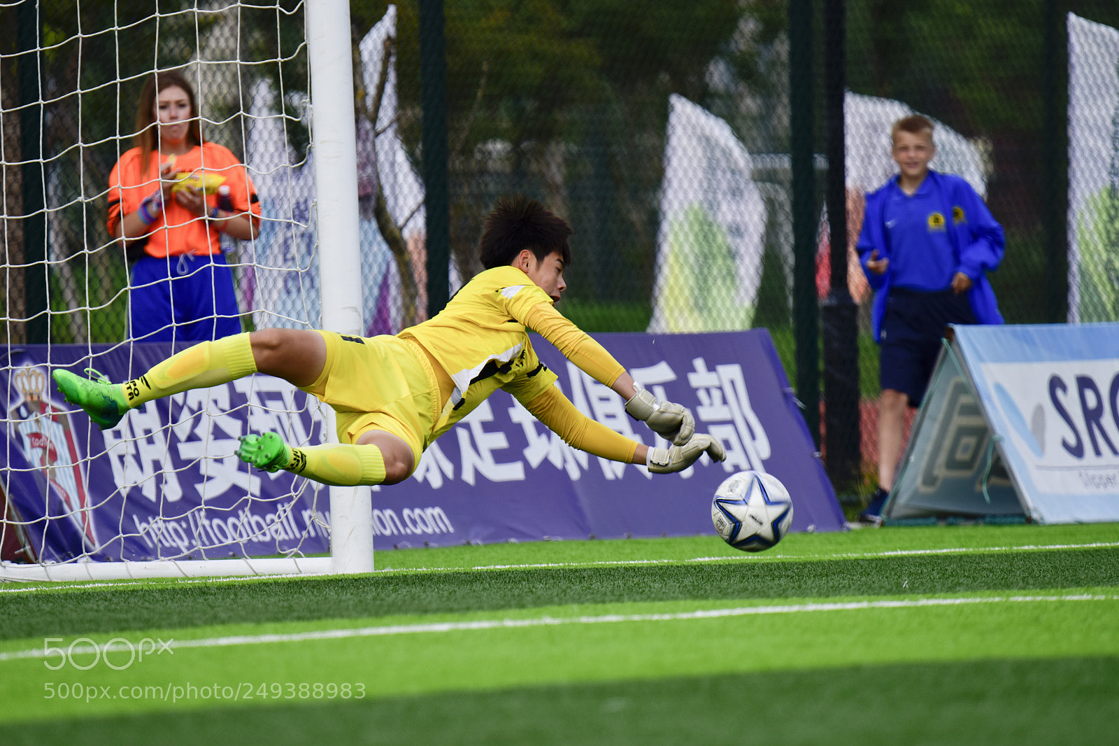 Nikon D810 sample photo. Goalkeeper photography