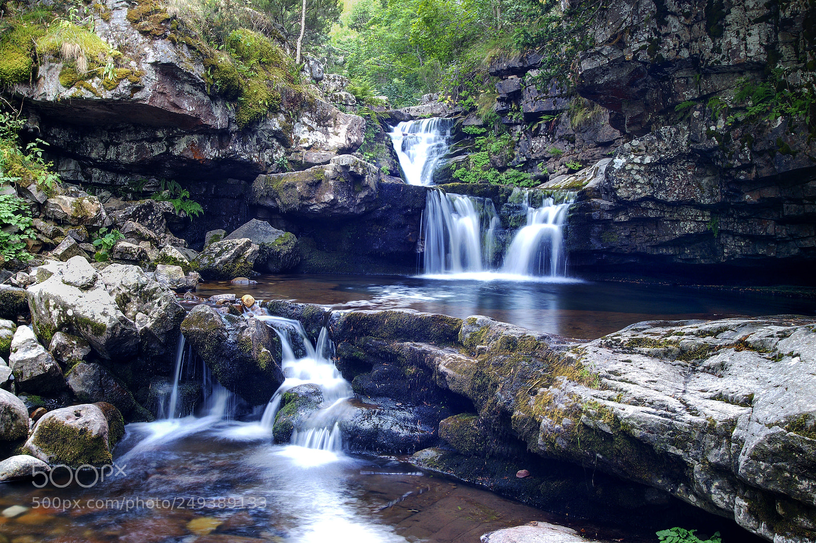 Sony Alpha DSLR-A700 sample photo. Ruta de las cascadas photography