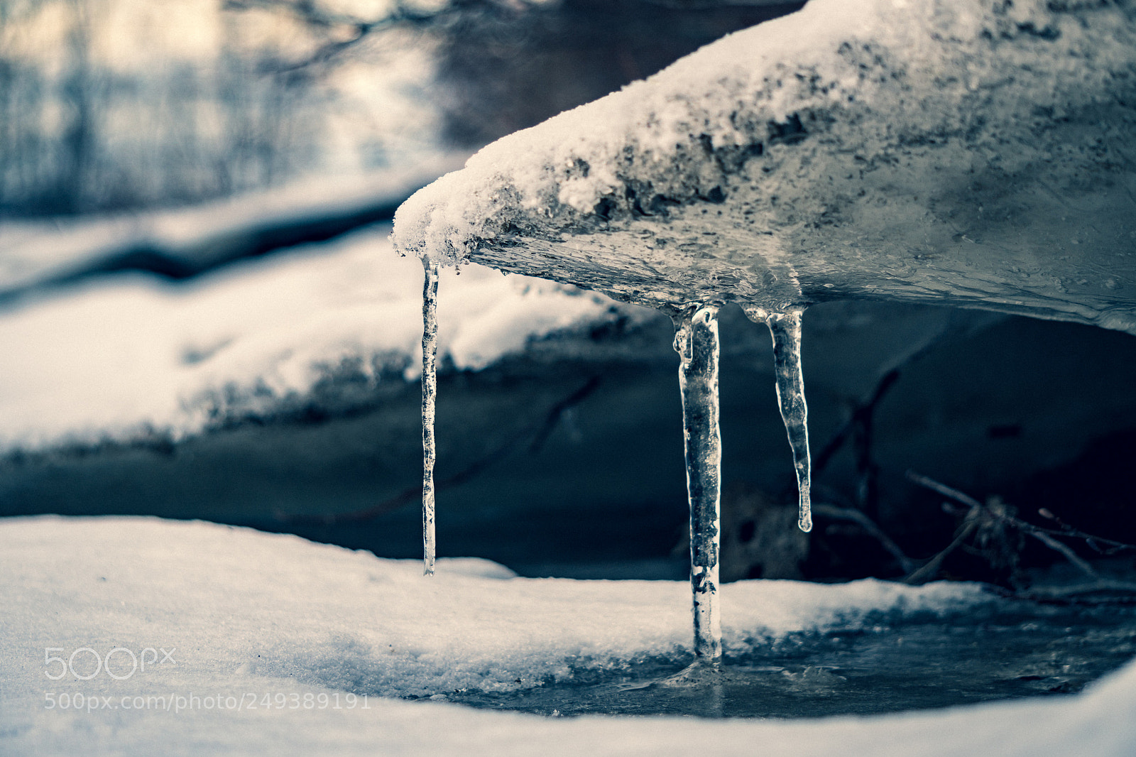 Sony a6300 sample photo. Icicles photography