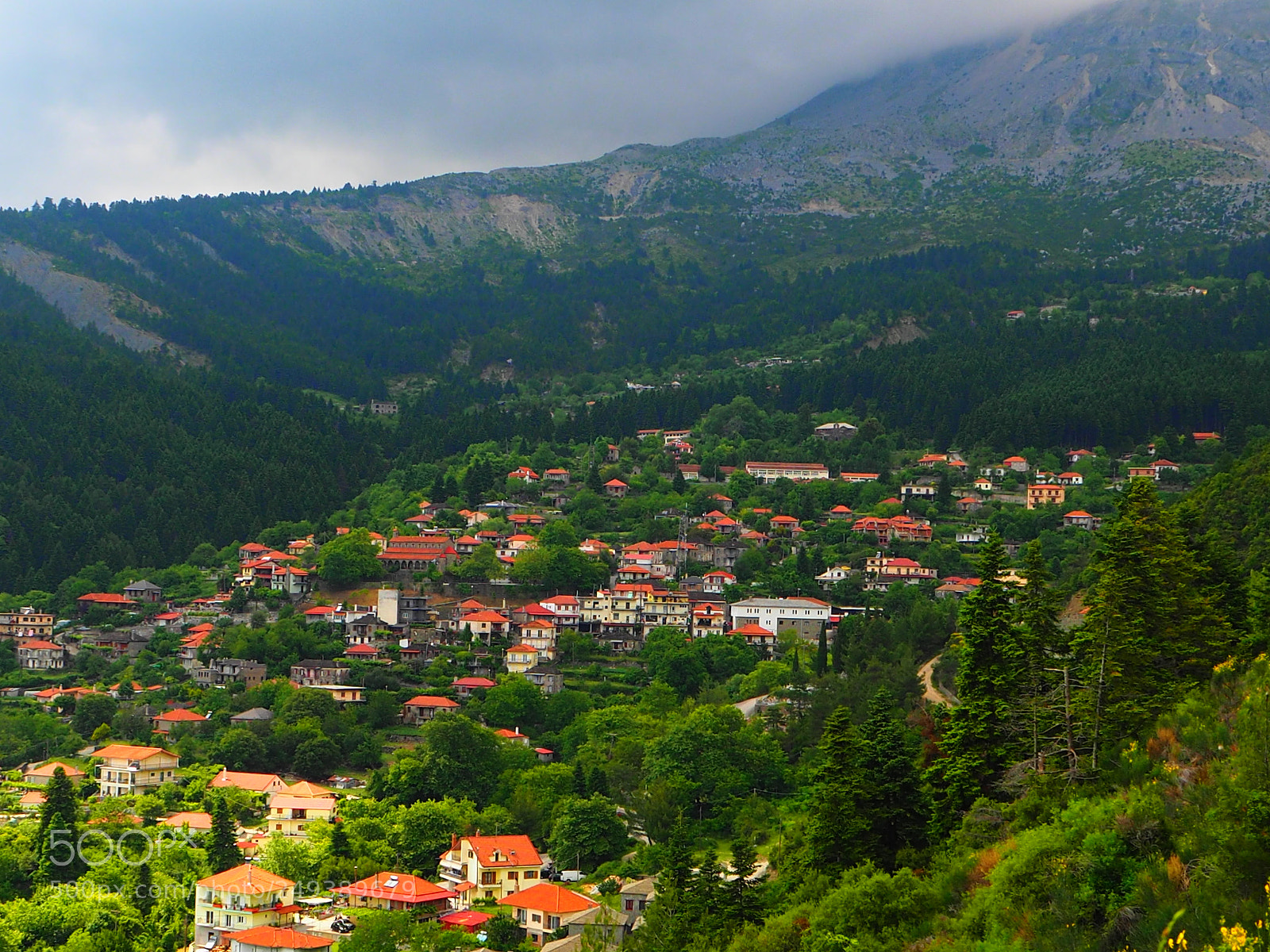 Olympus OM-D E-M10 II sample photo. Greek countryside photography