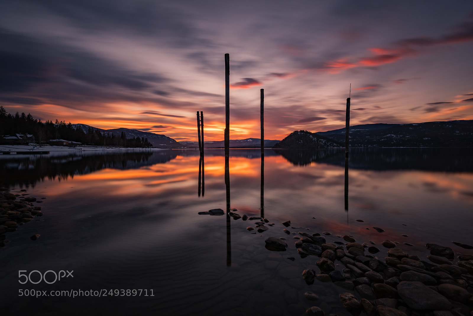 Nikon D810 sample photo. Sunset posts photography