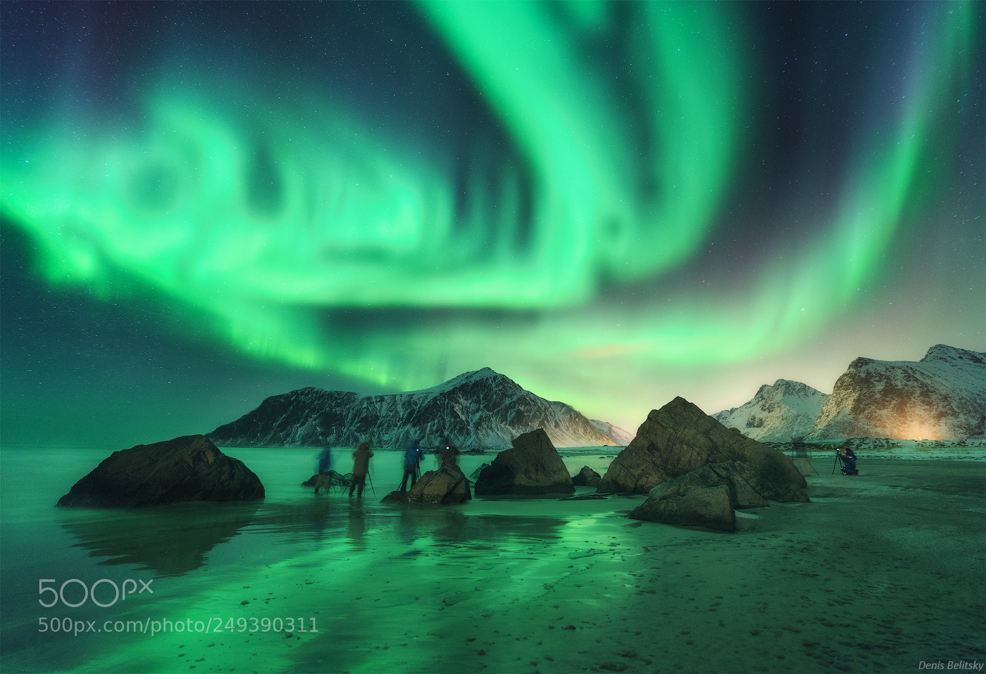 Nikon D810 sample photo. Aurora borealis photography