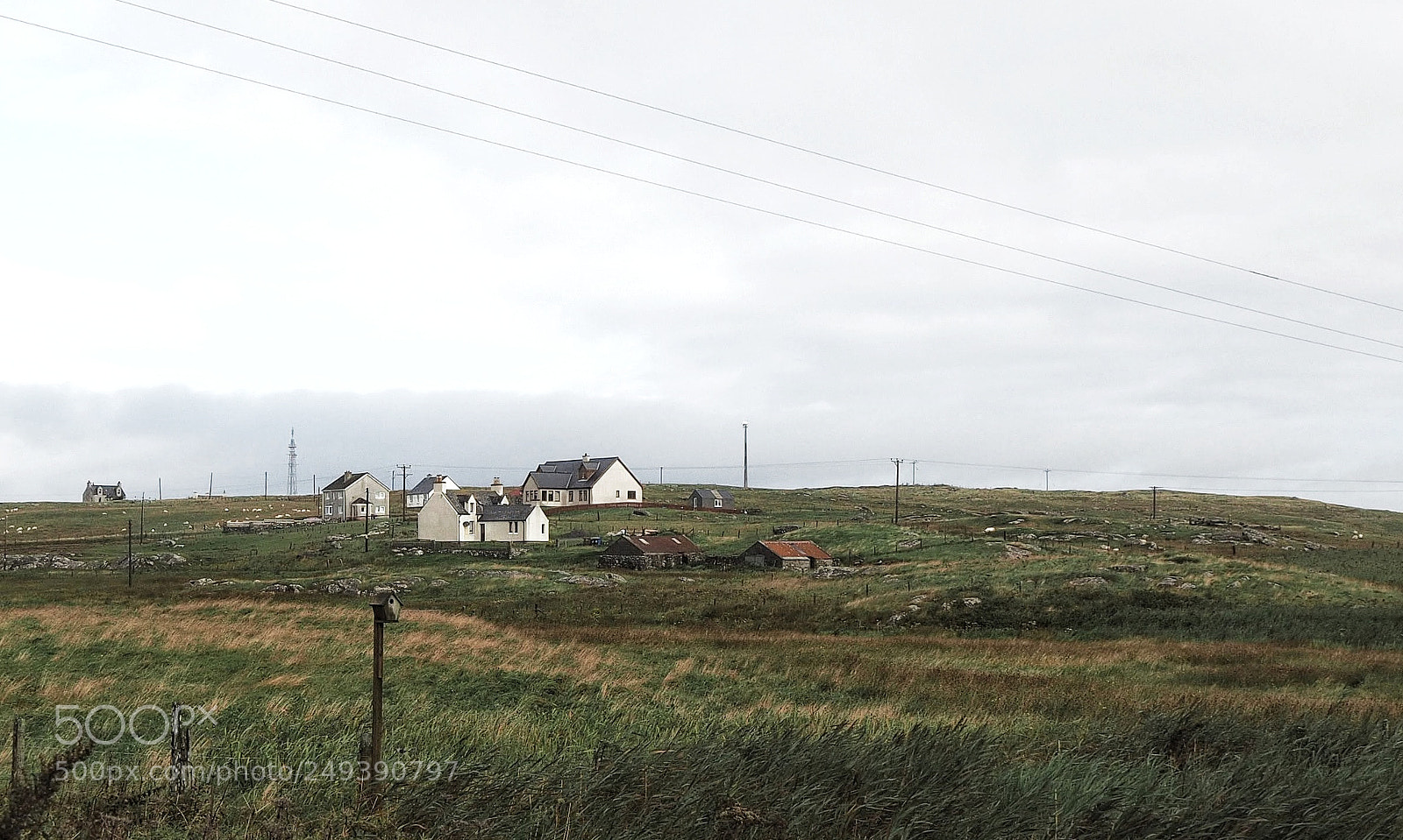 Olympus OM-D E-M10 II sample photo. Island homes, scotland photography