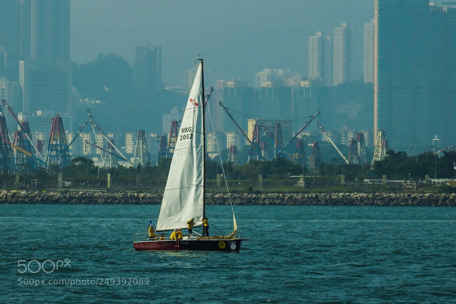 Nikon Coolpix P900 sample photo. Sailboat photography