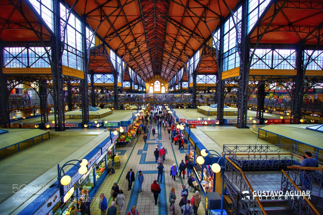 Canon EOS 60D sample photo. Great market hall photography
