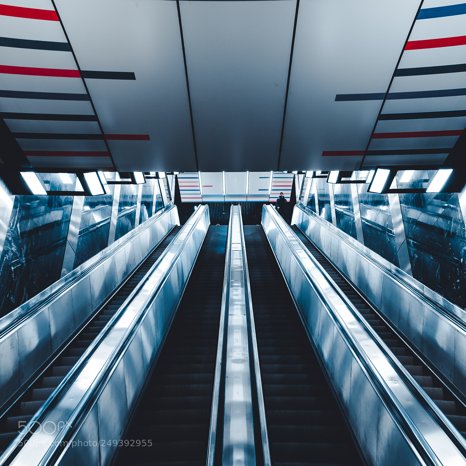 Sony a7 II sample photo. New metro station in photography