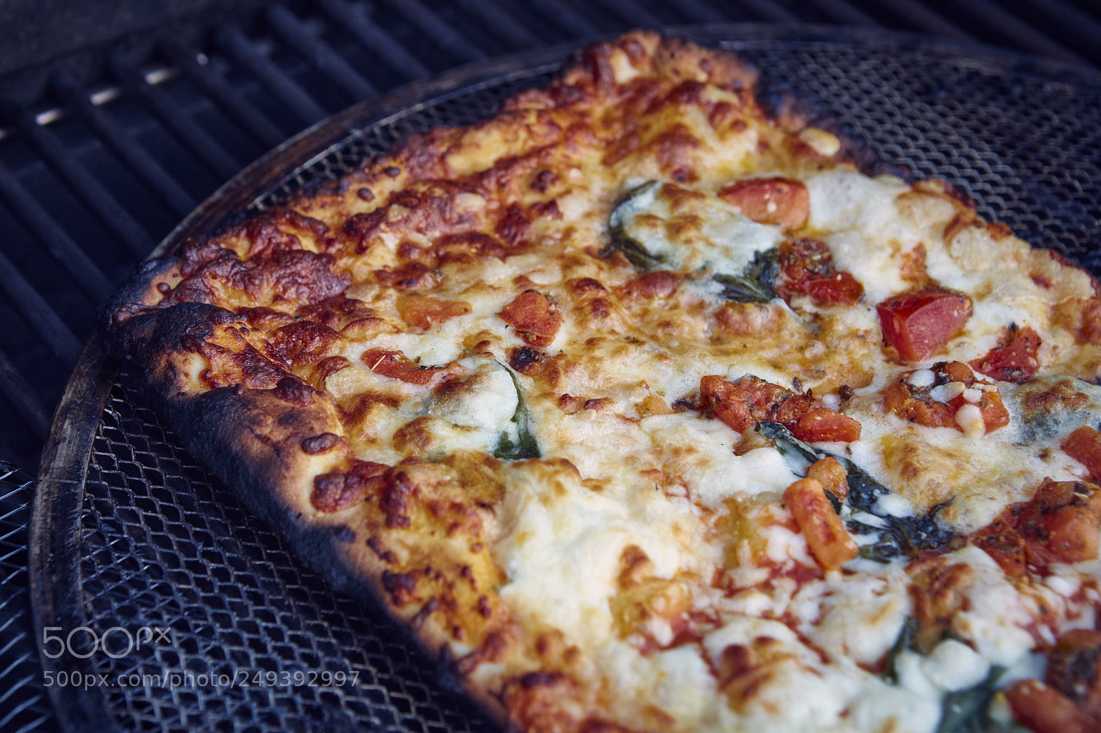 Canon EOS 5DS sample photo. Grilled pizza photography