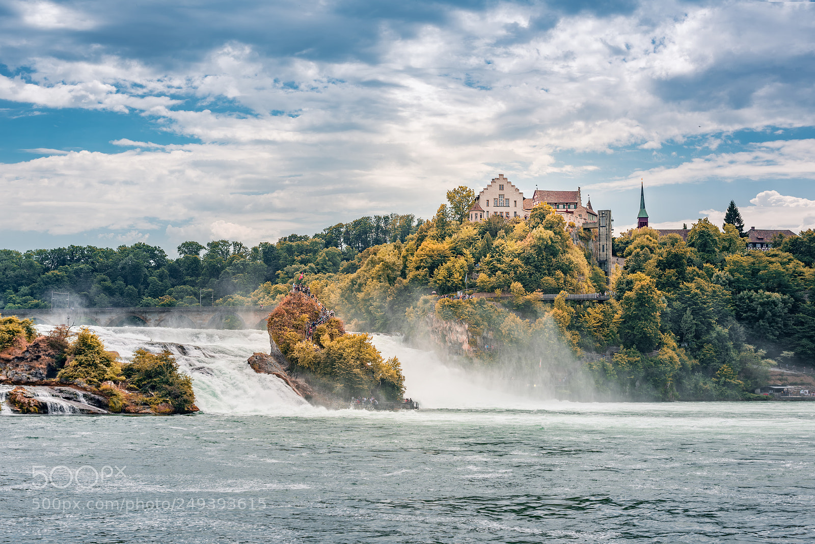 Nikon D810 sample photo. Rheinfall photography