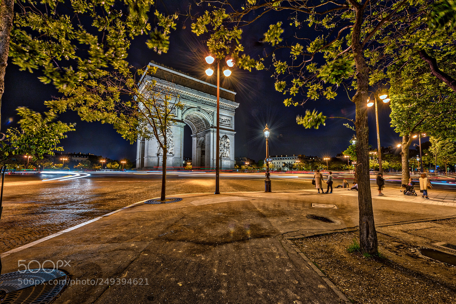 Nikon D810 sample photo. Arc de triomphe paris ! photography