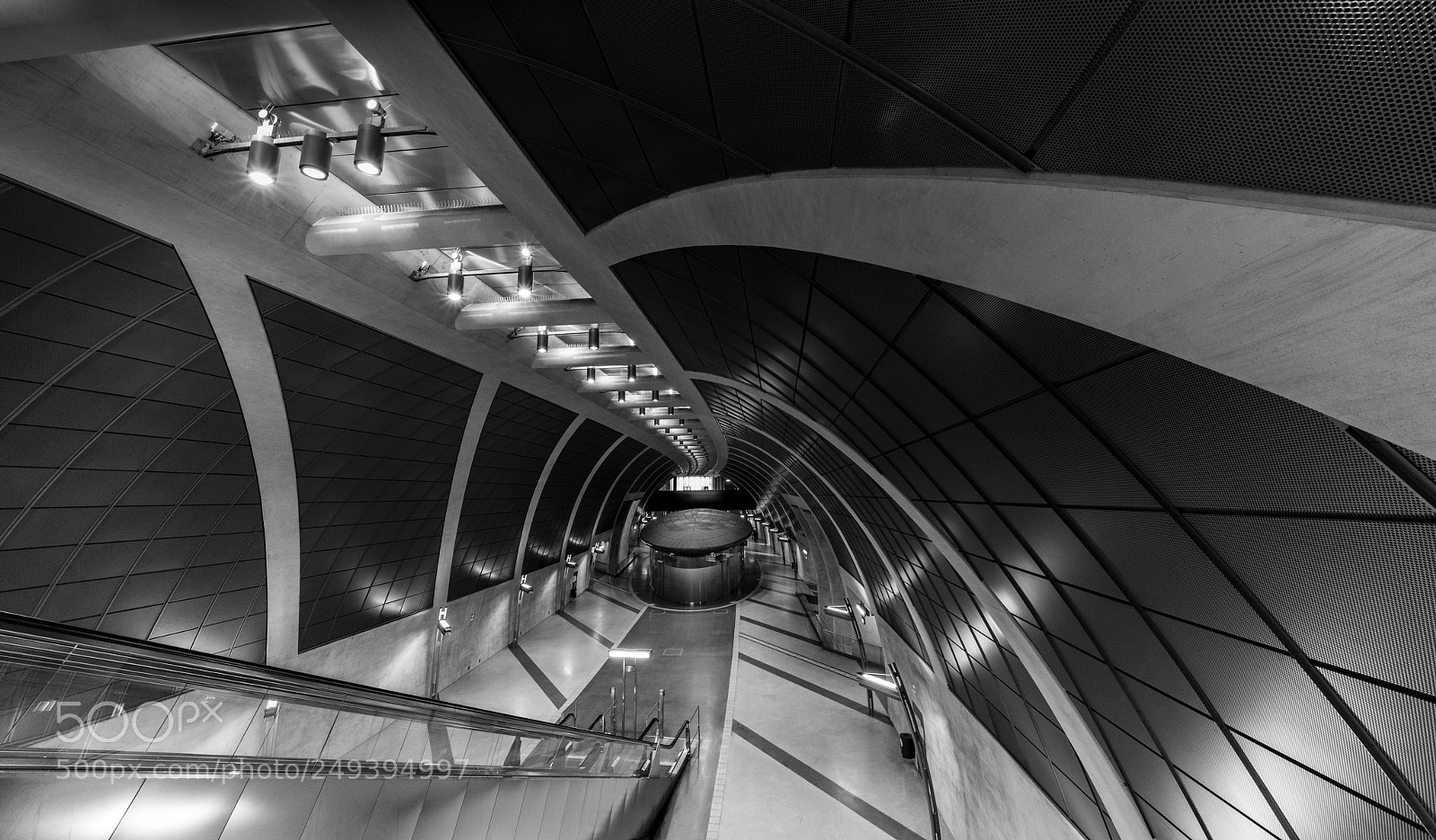 Sony a7R II sample photo. Modern underground photography