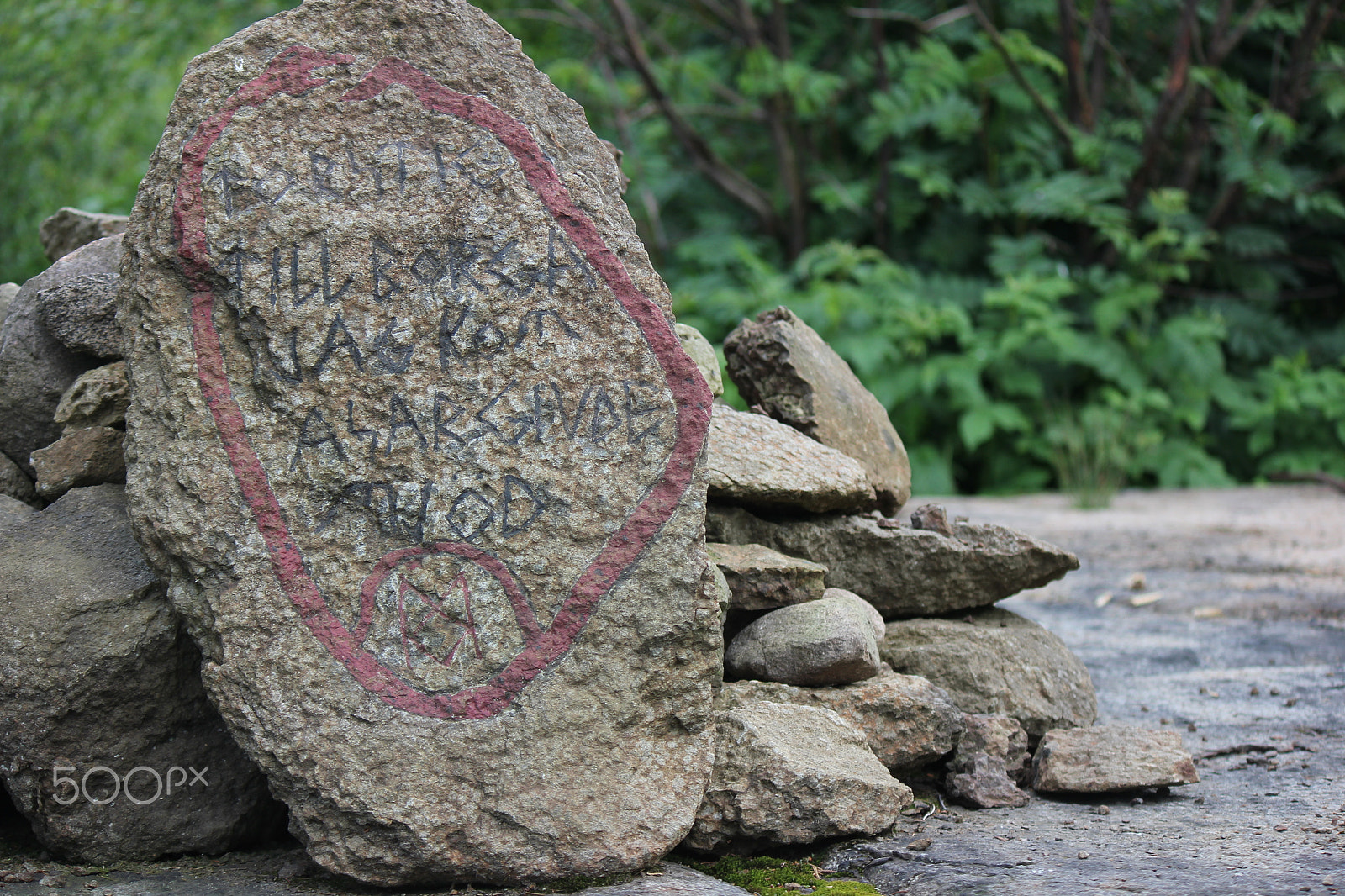 Canon EF-S 55-250mm F4-5.6 IS II sample photo. Old runes photography