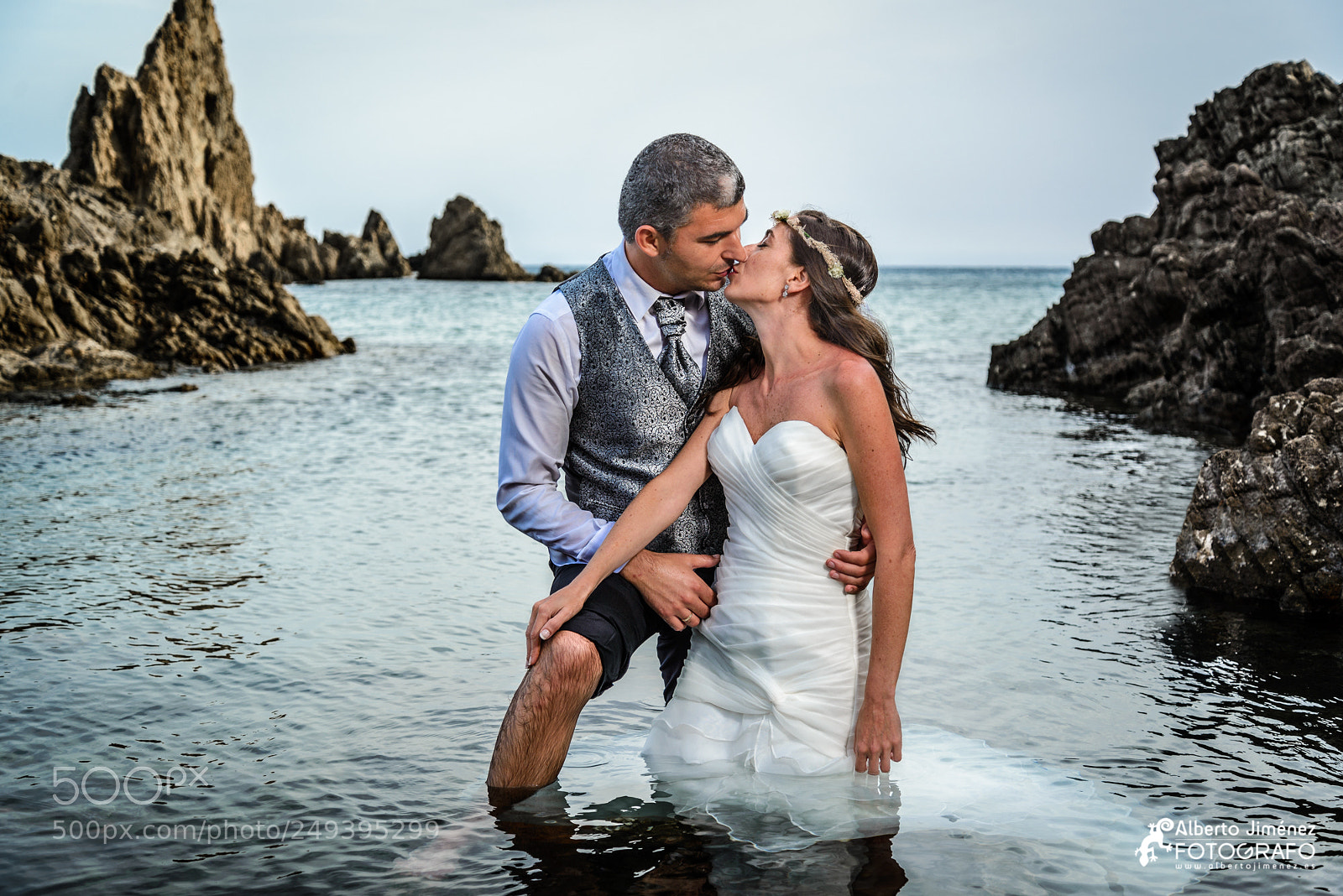 Nikon D610 sample photo. Beso en arrecife de photography